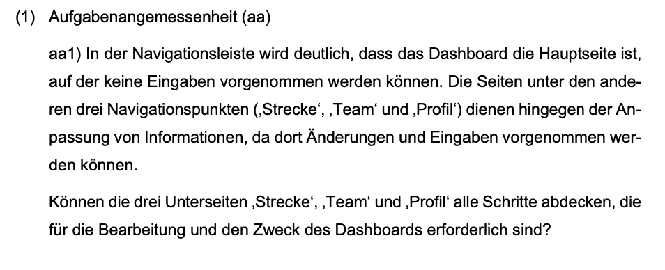 ISONORM 9241-110 Skala